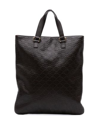 Gucci 2016-2025 Guccissima tote bag - Brown