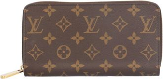 Louis Vuitton Brown Monogram Canvas Long Wallet (Bi-Fold) (Pre-Owned)