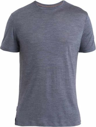 Icebreaker Merino 125 Cool-Lite Sphere III S/S Tee Merinoshirt für Herren | grau/blau