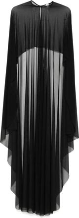 Atu Body Couture Mantella semi trasparente - Nero