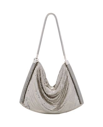 Paco Rabanne Aluminum Chainmail Shoulder Bag With Tube Strap