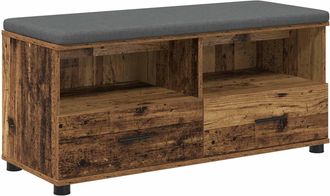 vidaXL Banco De Entrada Madera Vieja 100 X 38 X 46 Cm Vidaxl