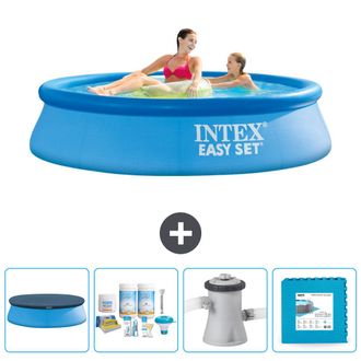 Intex Piscina Easy Set Redonda - 244x61 Cm - 7-piezas Scb2