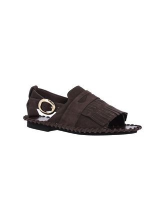 Alexander Hotto Womens Sandals Brown