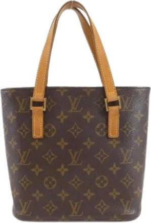 Louis Vuitton Pre-owned Handbags, female, Brown, Size: ONE SIZE Pre-owned Canvas Handbag