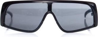Gucci Pre-owned Womens Black futuristic sunglasses. - One Size