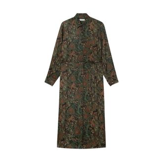Brooks Brothers Vestido Camisero Maxi Paisley - Dresses - Mujer - Multicolor - XS