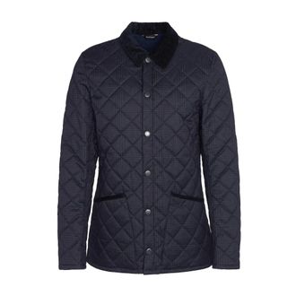 Barbour Light Jackets, male, Blue, S, Heritage Liddesdale Quilted Jacket