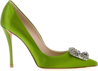 Roger Vivier flower Strass Pumps