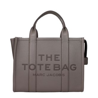 Marc Jacobs Handtassen The Tote Bag Dames Leer Grijs/Cement