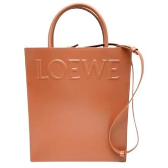 Loewe Bolso Tote Pre-owned - Pre-owned - Mujer - Marr&oacute;n - ONE SIZE