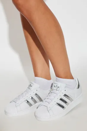 adidas Sports Shoes SUPERSTAR II, Womens, White