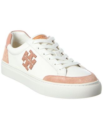 Tory Burch Colorblocked Leather Sneaker