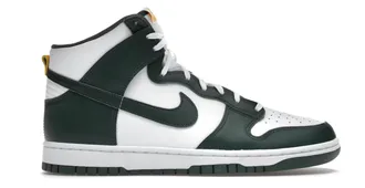 Nike Mens Dunk Hi Retro Sneakers In Noble Green