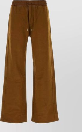 Saint Laurent cotton joggers with back pockets and elastic waistband