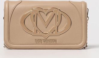 Love Moschino Borsa a tracolla in pelle sintetica con maxi logo Love Moschino