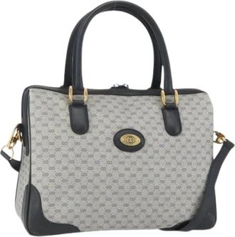 Gucci Pre-owned Plastic Handtas - Dames - Vintage Handtas - Blauw - ONE Size - Vintage
