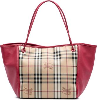 Burberry Pre-owned Burberry Small Haymarket Check Coated Canvas Canterbury Tote Ladies PSENKC1TWQZZ8L8S