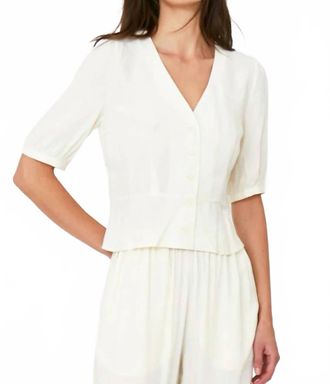 Kule The Jane Top In Cream