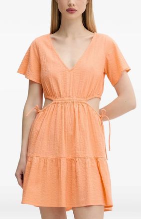 Rip Curl Cala Vadella Dress In Orange