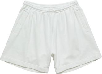 Acne Studios Shorts met logopatch - Wit