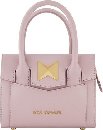 Mac Duggal Small Leather Tote