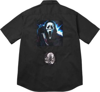 SUPREME x Ghostface SS26 S/S Work Shirt Black SUP-SS26-210-BLK