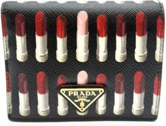 Prada Pre-owned Wallets, female, Multicolor, Size: ONE SIZE Pre-owned Fabric Wallet