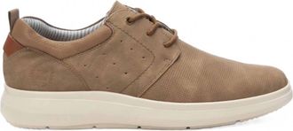 Xti Mens Casual Comfort Oxford Sneakers In Taupe