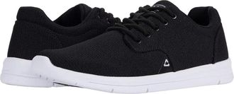 Travis Mathew Mens TravisMathew The Daily Sneakers Black Knit Lace Up Casual Shoes RHS5982