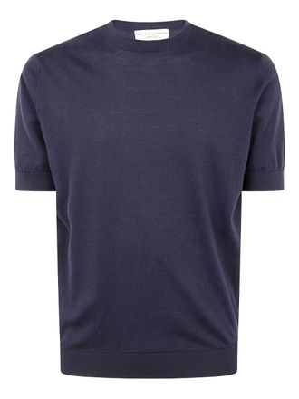 Tシャツ・カットソー FILIPPO DE LAURENTIIS SHORT SLEEVES ROUND NECK SWEATER FILIPPO DE LAURENTIIS Short Sleeves Round Neck Sweater