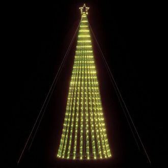 vidaXL &Aacute;rbol De Navidad Led 1028 Leds Blanco C&aacute;lido 403 Cm Vidaxl