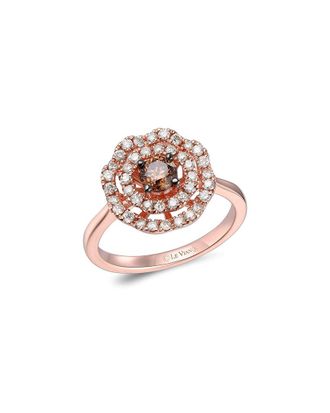 Le Vian 14K Rose Gold 0.74 Ct. Tw. Diamond Half-Eternity Ring