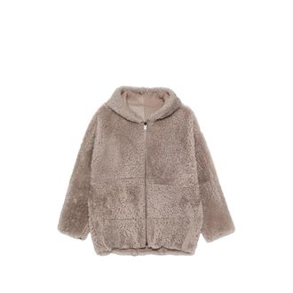 Simonetta Ravizza Bart R Reversible Hooded Shearling Jacket