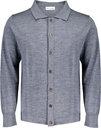 Autore Cardigan Freeman - - Knitwear - Uomo - Grigio - 2XL