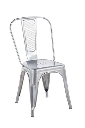 Regalos Miguel Sillas Comedor - Silla Valix - Gris Metalizado