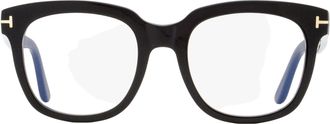 Tom Ford TF5537B Blue Block Optical Eyeglasses - Black