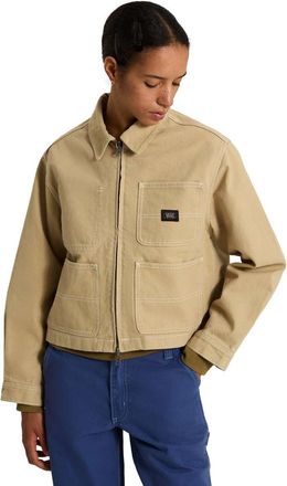 Vans giacca workwear squadrata beige-Nero
