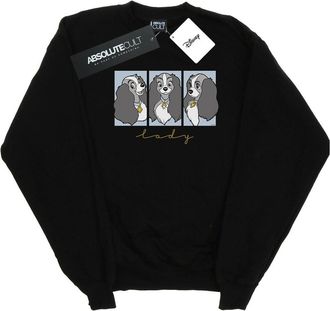 Disney Dames/Dames Lady And The Tramp Dames Frames Sweatshirt (Zwart)