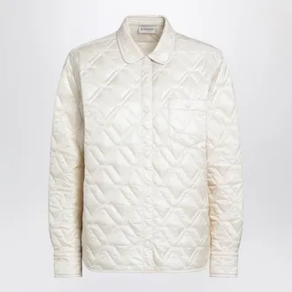Moncler Beige Quilted Shirt
