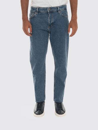 HUGO BOSS Slim Fit 5-Pocket Cotton Denim Jeans with Mid-Rise Waist