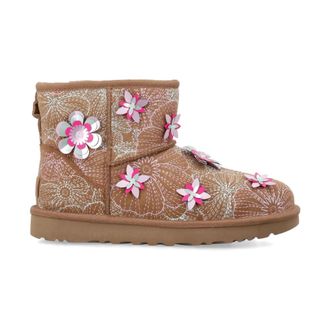 UGG Classic Mini Meadow Boot - Dames - Schoenen - Bruin - Maat: 38 EU Wol