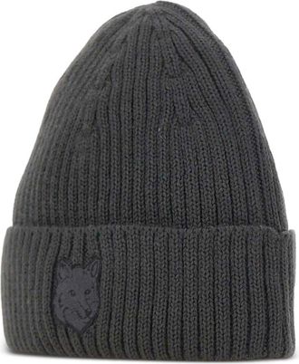 Maison Kitsuné Fox Head Beanie