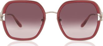 Chopard SCHG32V 0AFD Mens Sunglasses Pink Size 57