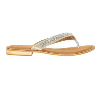 Dune London Dames Labyrinth Gelede Su&egrave;de Zomer Sandalen (Bruin)