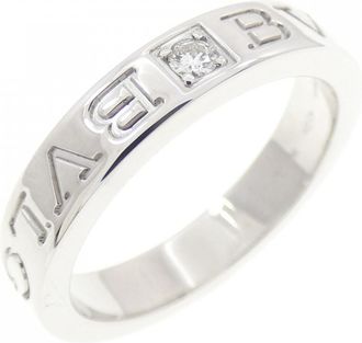 Bulgari White Gold (18K) Band Ring (Pre-Owned)