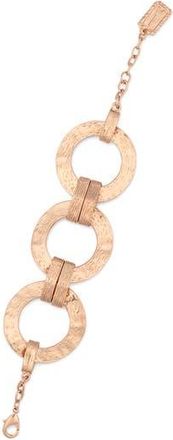 Karine Sultan Round Link Bracelet in Rose Gold at Nordstrom Rack