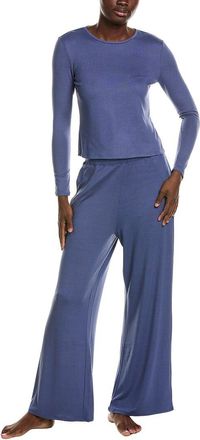Natori 2Pc Bliss Essentials Long Sleeve Pajama Set