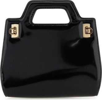 Ferragamo Mini Wanda Handtassen - Dames - Handtassen - Zwart - ONE Size - Tassen