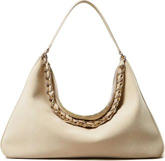 Twin-Set Borsa tote Liliane grande - Toni neutri